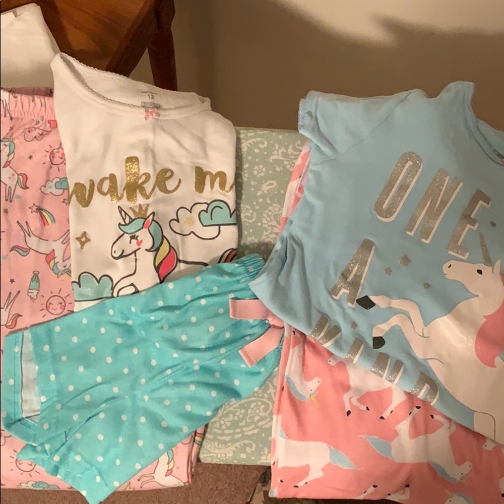 COPY - 2 pairs of Unicorn pajamas